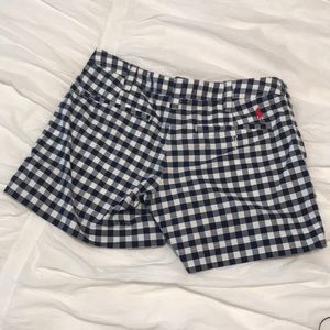 Polo Ralph Lauren Navy & White Gingham Shorts